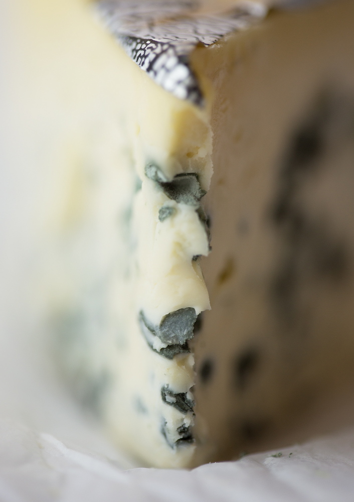 Yoon S. Byun/Staff Photographer A wedge of St. Augur blue cheese from The Cheese Iron.