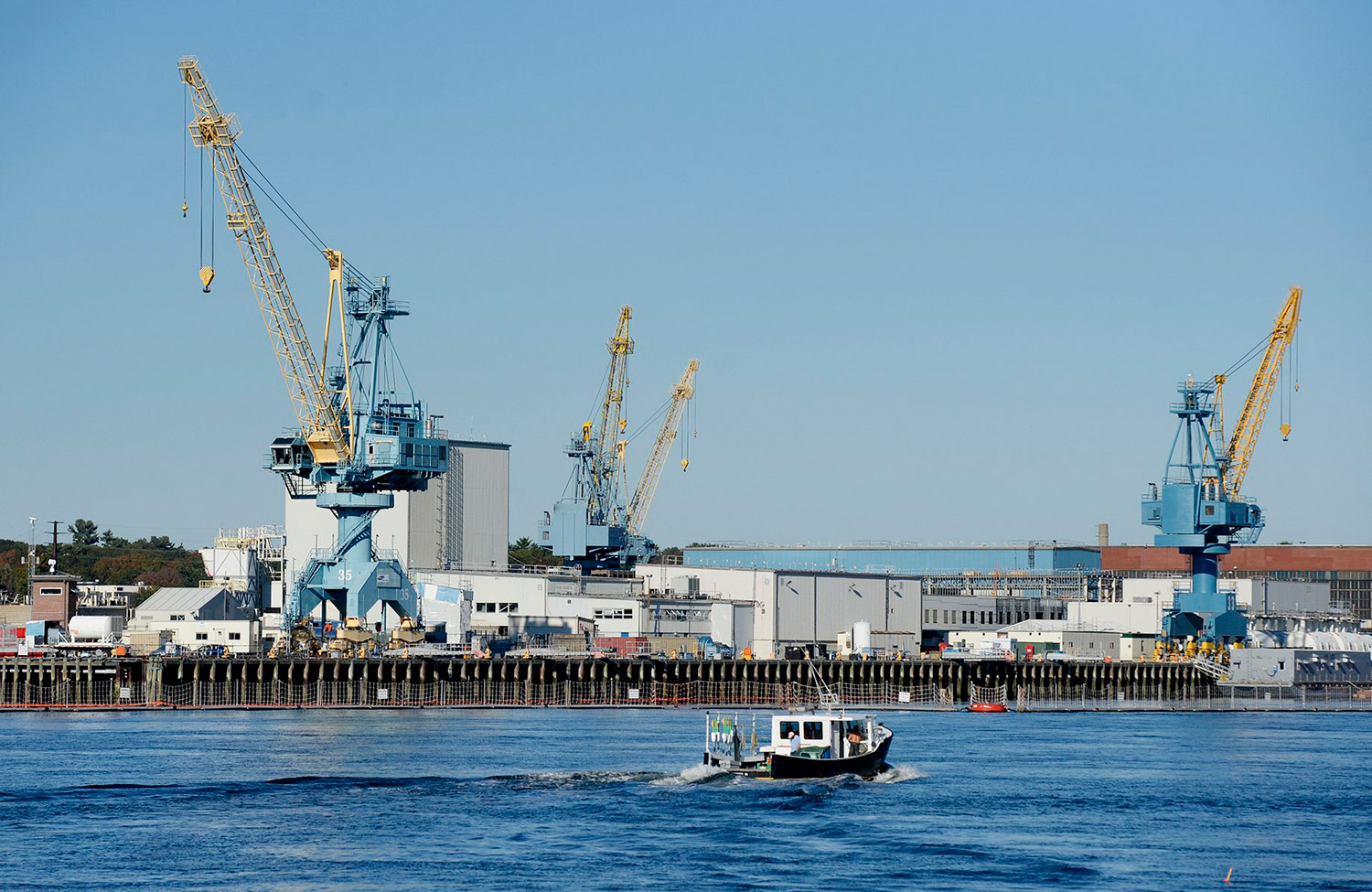 Portsmouth Naval Shipyard expects to hire 900 employees during the current fiscal year. 2013 Press Herald File Photo/Shawn Patrick Ouellette