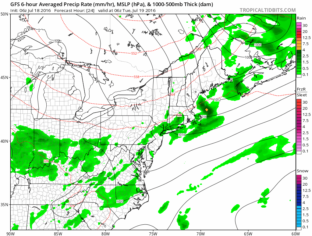 Surface map this week