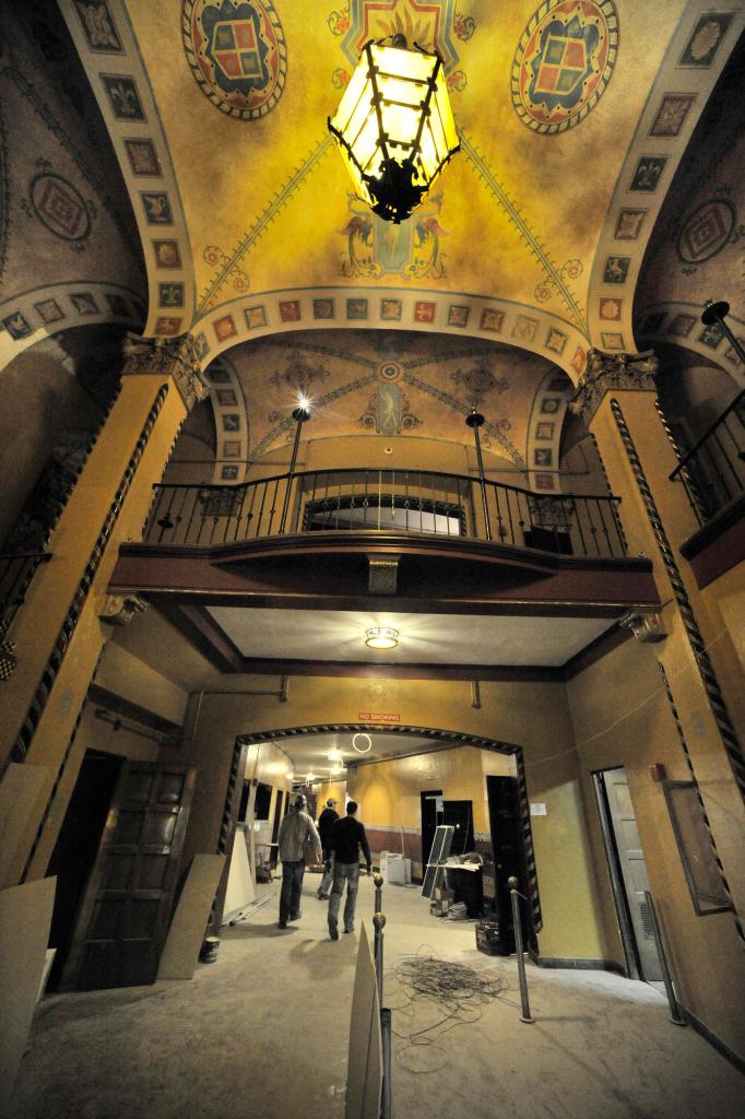 Renovations are under way in the State Theater building on Congress Street, and the owner plans to rent it as an entertainment venue again. The theater has been closed since 2006 after the operator was evicted.