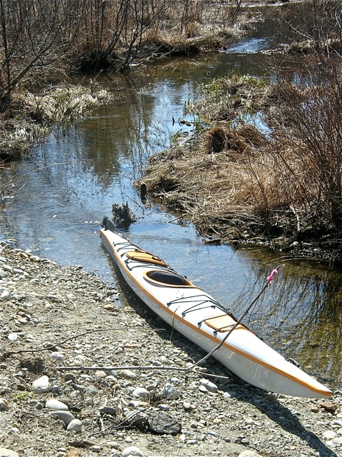 The put-in site may look unimpressive, but don’t be dismayed: You’ll be on open water soon. It’s also easy to find the channel on the way back.