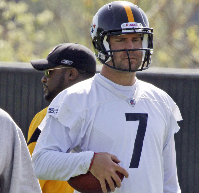 Pittsburgh Steelers quarterback Ben Roethlisberger.