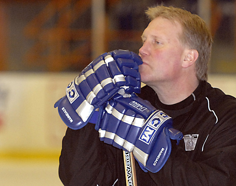 Ed Harding, the former coach and general manager of the Lewiston Maineiacs, has been named head coach at NYA.