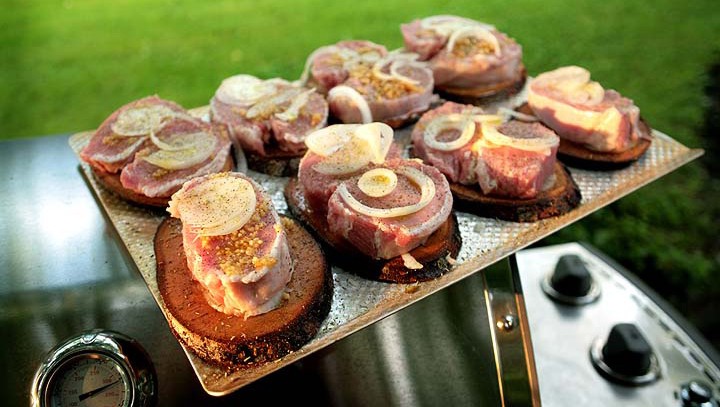 Maine Grilling Woods in Brooks makes grilling planks from black cherry, wild apple, sugar maple, northern beechnut and others harvested from pesticide-free trees.