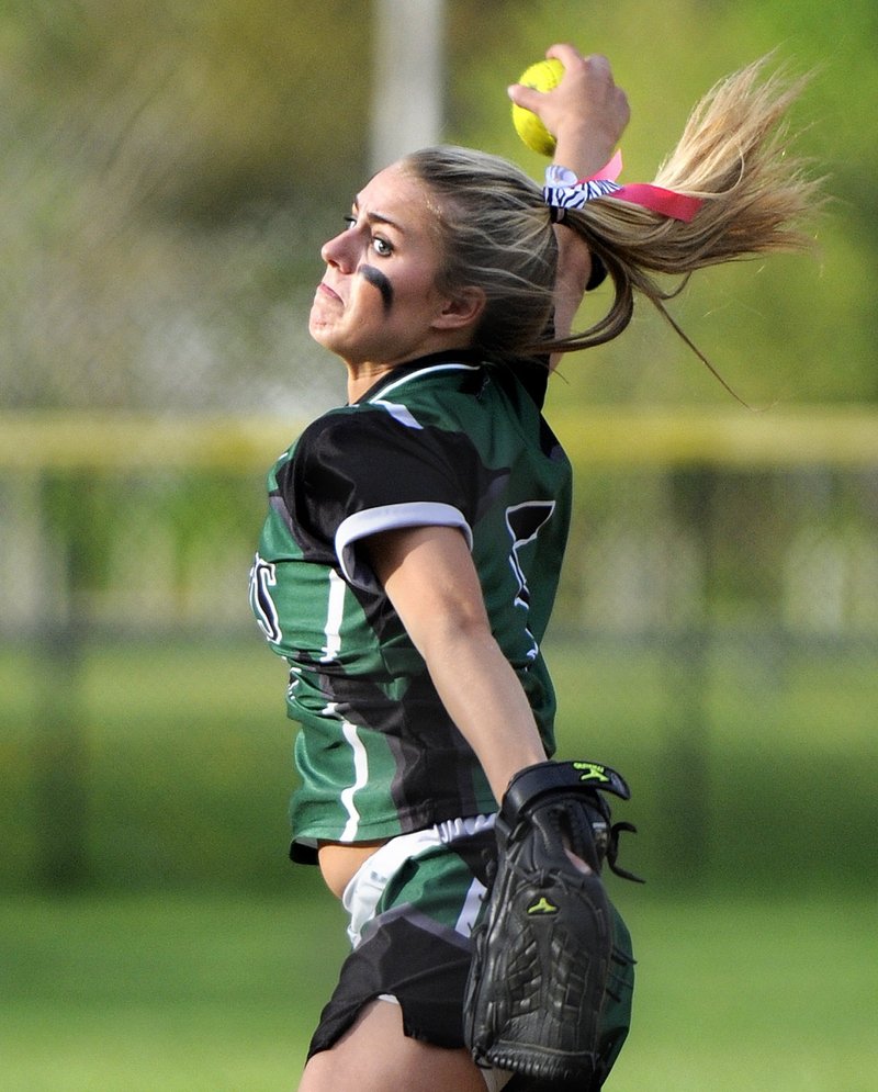 Hannah Goodale, Bonny Eagle pitcher