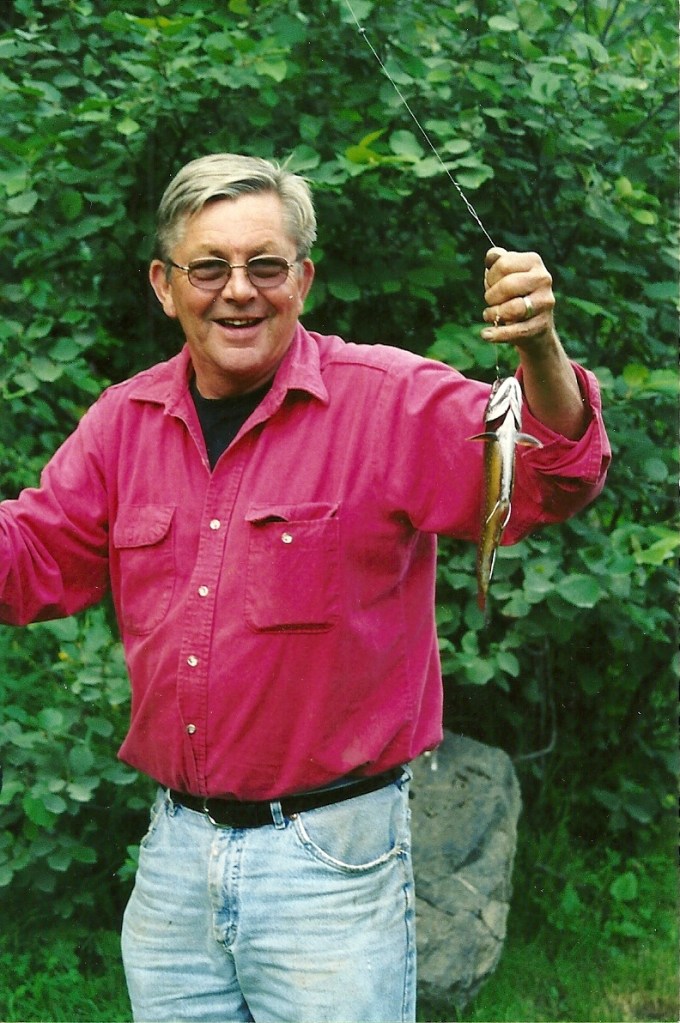 David "Coach" Wing pictured with one of many fish he caught over the years.