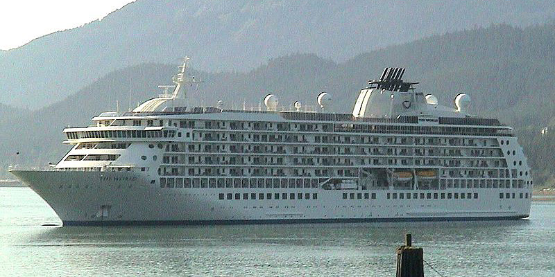 The World, pictured here in Juneau, Alaska.