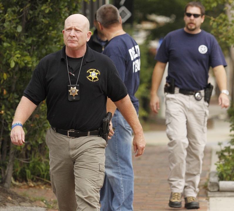 Members of the U.S. Marshals Service, Portland Police Department and Cumberland County Sheriff's Office made visits to registered sex offenders in Portland on Friday to conduct checks as a part of a nationwide effort to crack down of non-compliance. Such efforts cannot be a solution to the problem of recidivism.