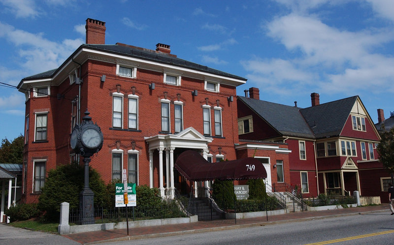 The Hay and Peabody building is seen in a 2005 file photo.