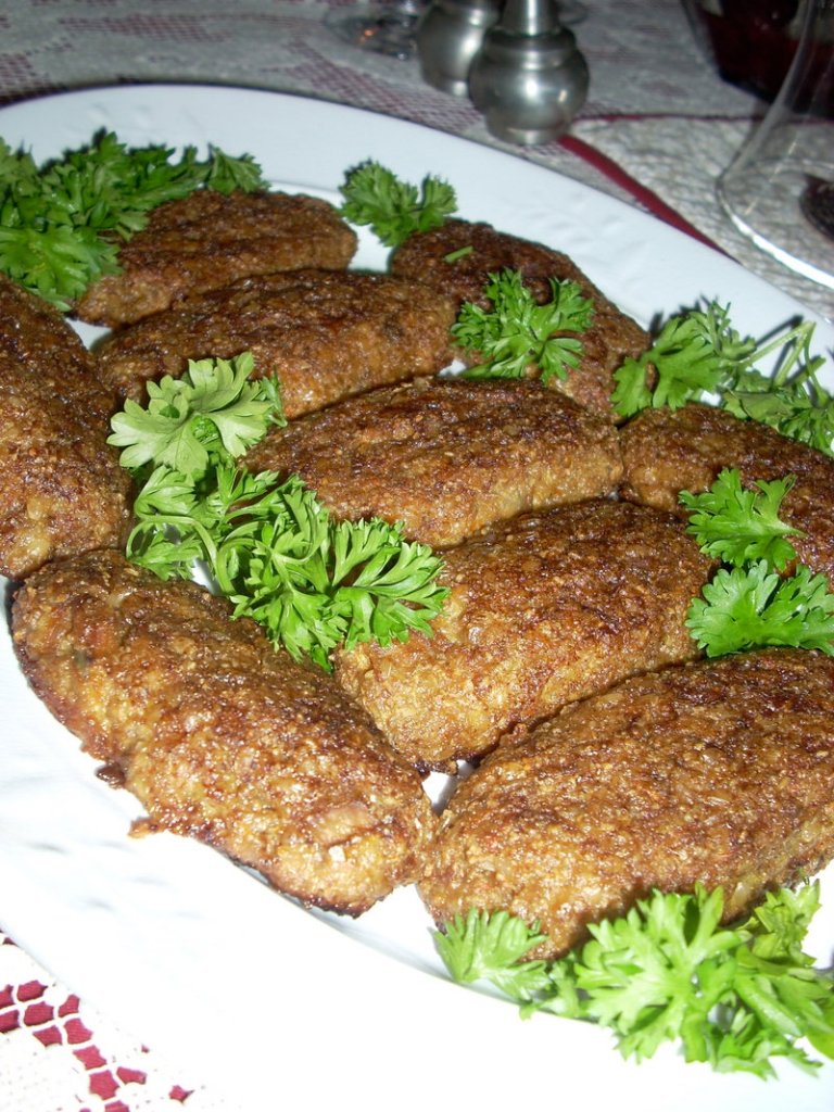 Avery Yale Kamila’s Pumpkin Seed Croquettes.