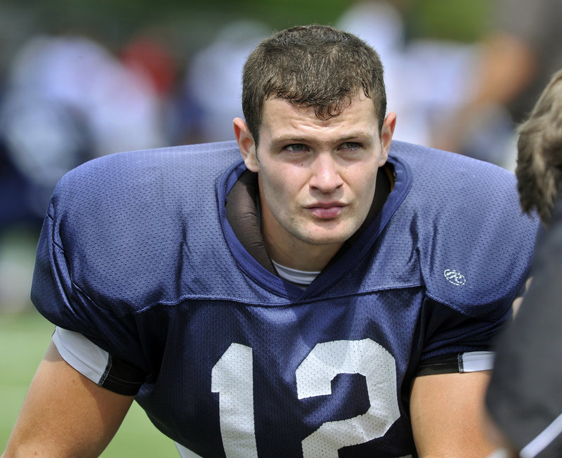 Chris Treister, the former Portland High standout now a senior at the University of Maine, has begun another preseason as one of two contenders for the job of starting quarterback for the Black Bears.