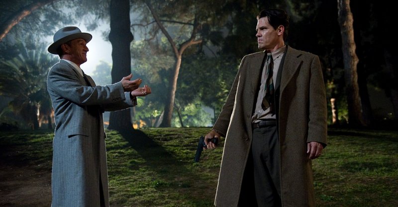 Sean Penn and Josh Brolin in “The Gangster Squad.”