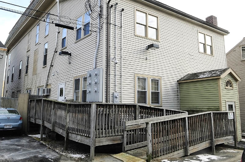 The Wellness Connection of Maine dispensary is reached through a side door at the back of 115 Water St. in Hallowell. The downstairs front of the building houses the Liberal Cup, a brew pub and restaurant.