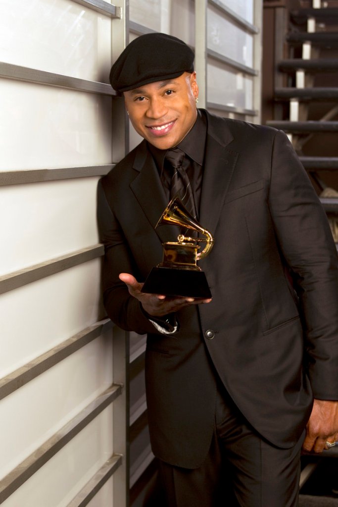 Singer and actor LL Cool J, a two-time Grammy winner, will host the music-awards show tonight.