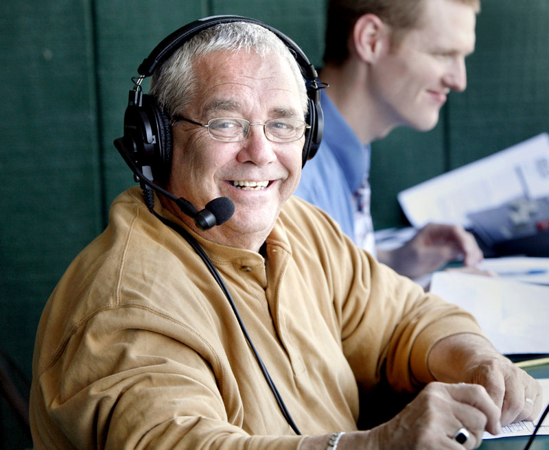 Bruce Glasier knows his way around a microphone. He’s still doing USM sports online but, at 67, will be retiring from WCSH television Friday after a 35-year career.