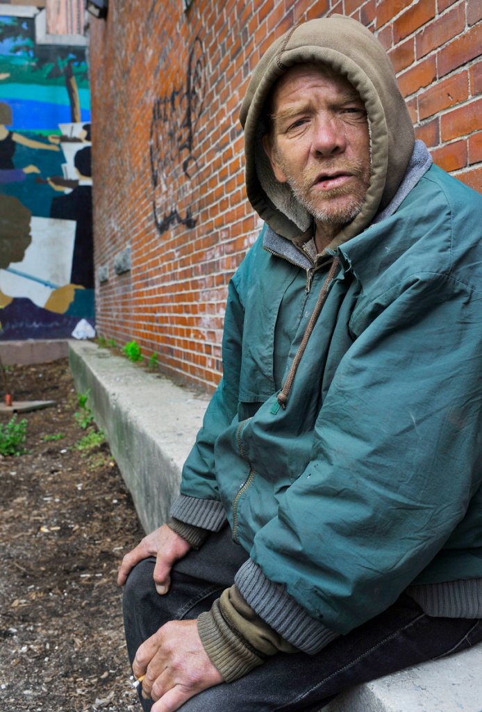 Joseph Morris, 53, a homeless man who spends a lot of time at Congress Square Plaza, said he doesn’t want to see it change. “They should keep it exactly the way it is,” he said.