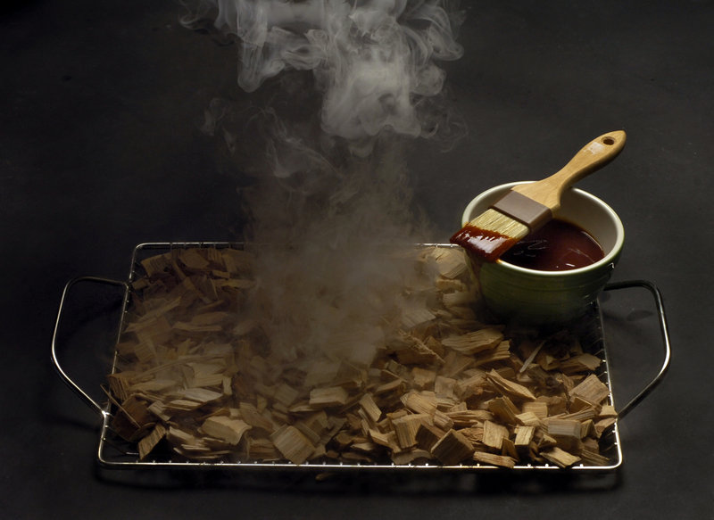 Barbecue Box For Wood Chips