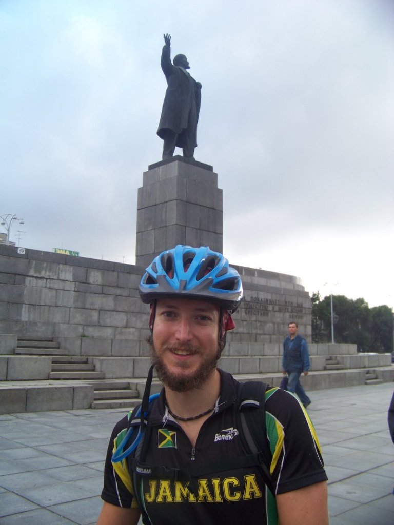 Levi Bridges, 29, poses during a trip to Europe.