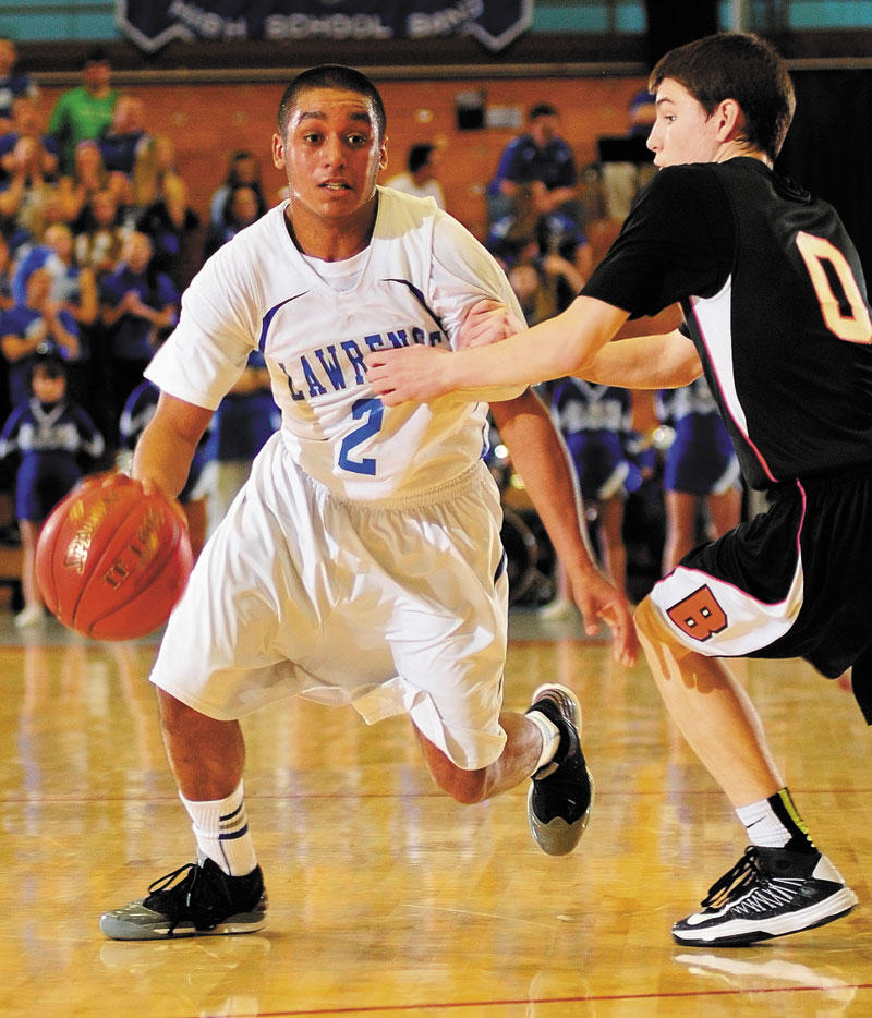 Lawrence High School's Xavier Lewis is expected to return to the starting lineup Wednesday when the Bulldogs play Edward Little in an Eastern A quarterfinal. Lewis came off the bench in the quarterfinals after missing five games due to illness.