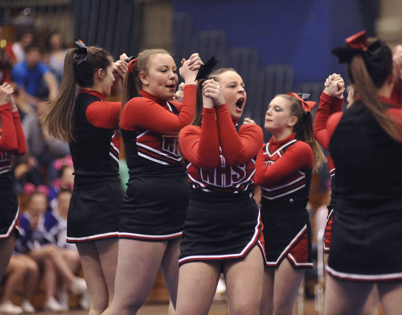 Wells competed in Class B at the state championships. Hermon was the winner in Class B, while second place went to Medomak Valley.