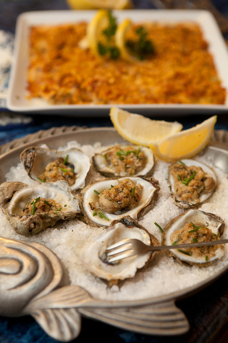 Oysters beyond Rockefeller
