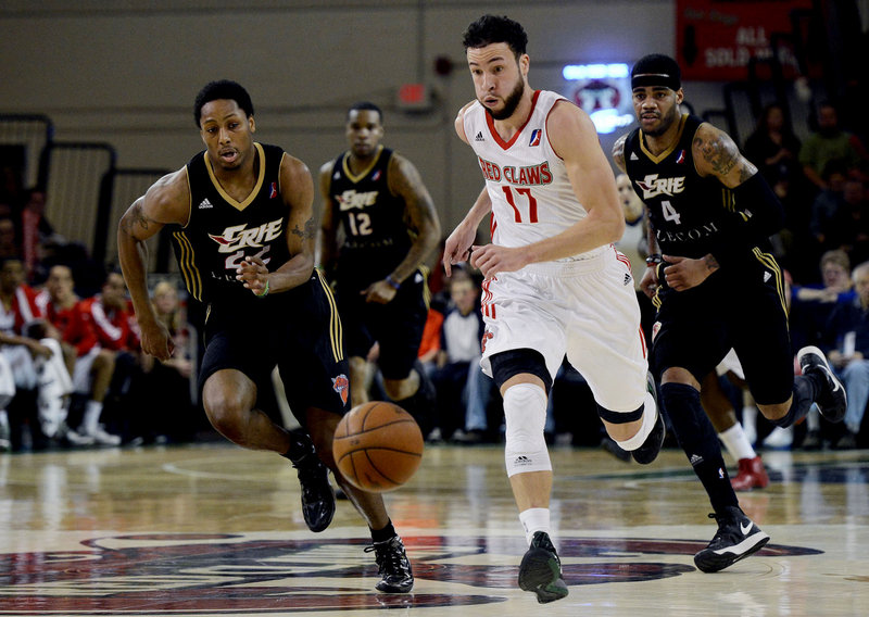 Jeremiah Rivers is back on a basketball court and loving every minute, playing for the Maine Red Claws. He went through 15 months without the sport while recovering from surgery to both feet, removing bone spurs on both.