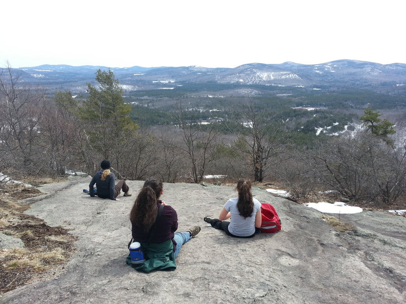 Hiking at this time of year can be a mixed blessing – it’s great to get out ahead of the bugs, but the trails often can be a challenging mix of mud, snow and dry terrain.