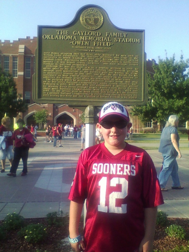 This undated photo provided by Marvin Dixon shows his grandson Kyle Davis. Davis was killed when a tornado struck Plaza Towers Elementary School in Moore, Texas on May 20, 2013. Nicknamed ‘The Wall,’ 8-year-old Davis loved soccer and going to the Monster Truck exhibitions at the fairgrounds with his grandfather (AP Photo/Marvin Dixon)