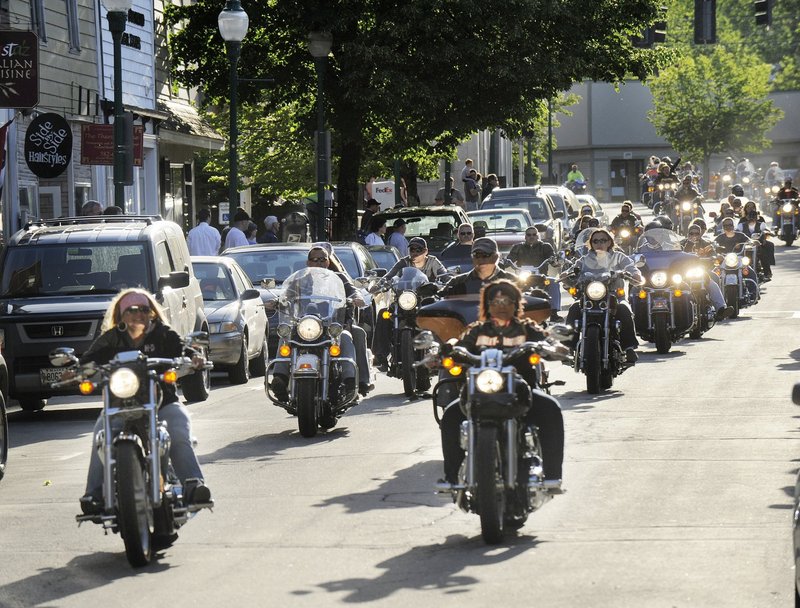 Motorcyclists and bicyclists can “Ride Into Summer” Saturday at Gardiner’s Waterfront Park. The event also boasts a pizza contest, music and fireworks.