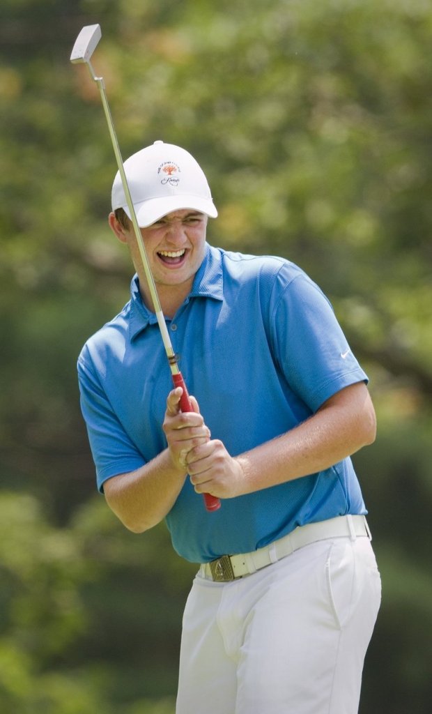Seth Sweet held off late rallies to win last year’s Amateur at Sunday River Golf Club.
