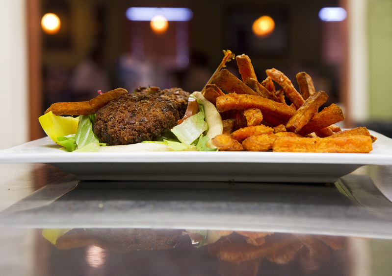 A meal sits ready to be served in Jimmy the Greek's kitchen recently. The restaurant's owner used what's known as a 504 loan from the U.S. Small Business Administration to open its second location, at The Maine Mall, in 2011.