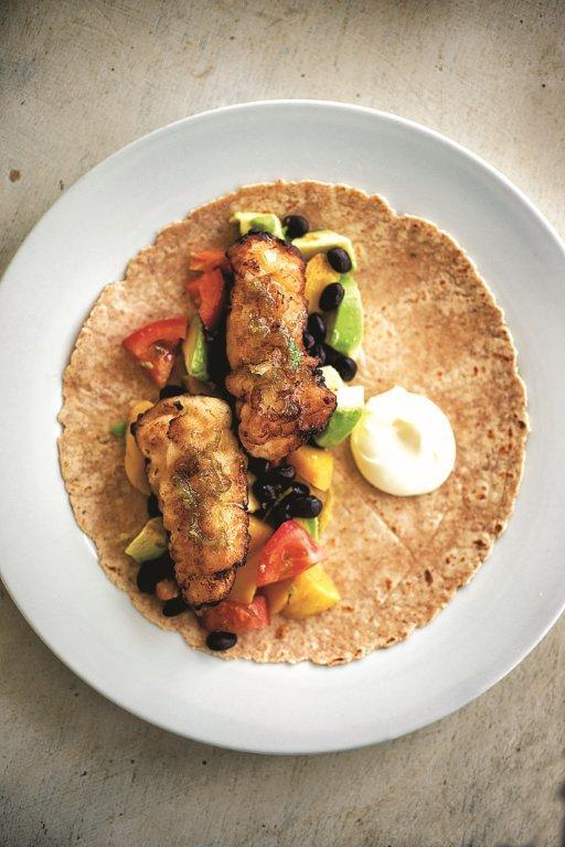 Nick Alfiero's fish tacos (Courtesy photo)