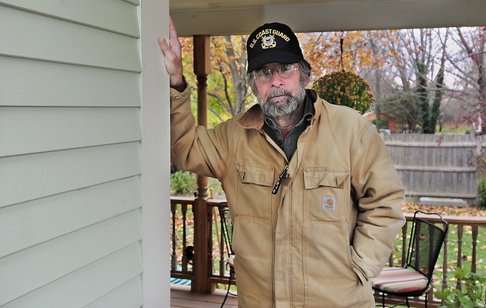 Eliot resident Ray Faulkner says he had to power wash his house after a flow of pollutants came across the river in the summer.