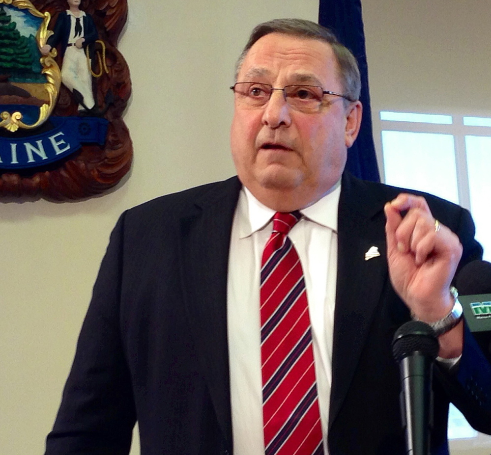 Gov. Paul LePage