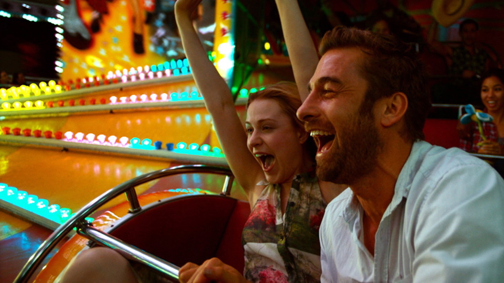 Evan Rachel Wood and Scott Speedman in "Barefoot."