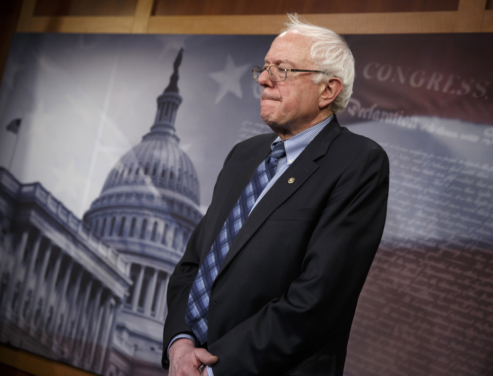 Senate Veterans Affairs Committee Chairman Sen. Bernie Sanders, I-Vt., on Wednesday defended a bill to help veterans get medical care. “The cost of war continues until the last veteran receives the care and the benefits that he or she is entitled to and has earned on the battlefield,” he reminded colleagues.