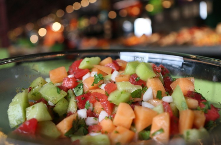 Picante Three-Melon Salad.