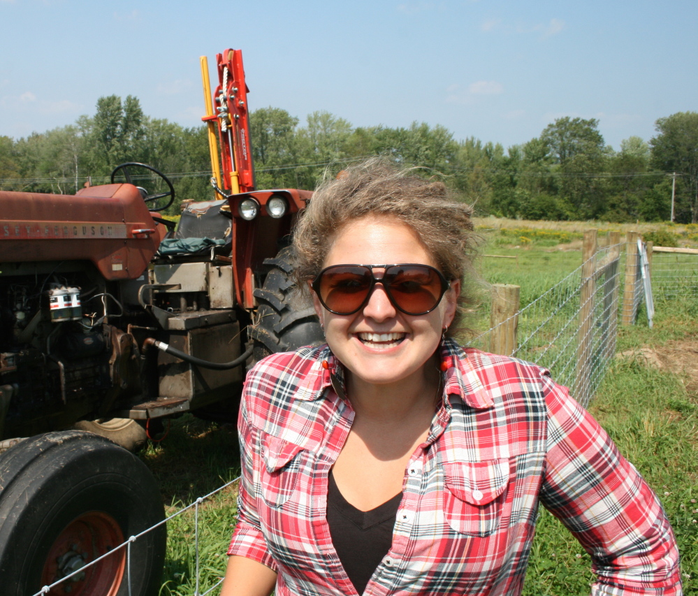 Sara Trunzo, director of Veggies for All, studied English at Unity College but found herself irresistibly drawn down the agriculture path, determined to help Mainers who lack nutritious food in the midst of abundance.