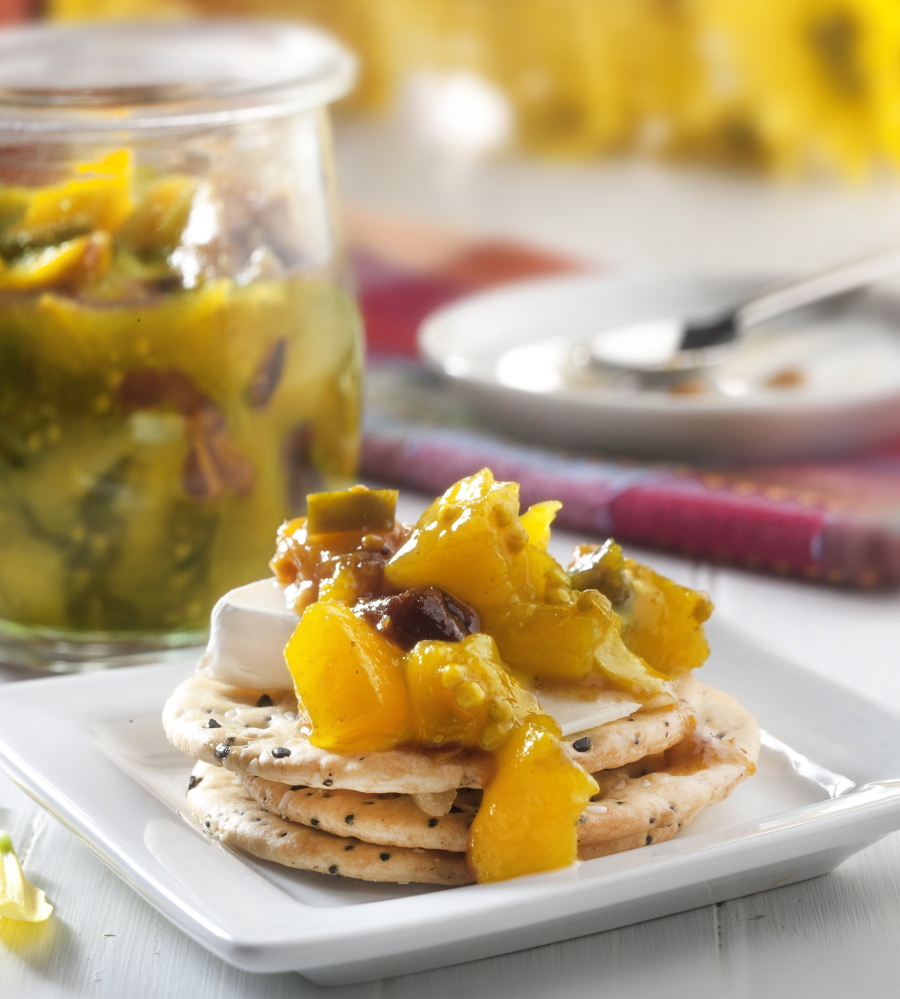 Chutney, like this one made of peaches, can be used as a condiment with a number of dishes, including atop a soft cheese, such as goat or brie. 
McClatchy Newspapers photos