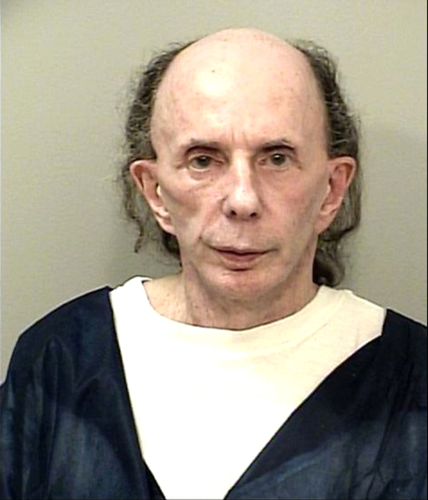 In this Oct. 28, 2013 photo provided by the California Department of Corrections and Rehabilitation, shows former music producer Phil Spector at the Health Care Facility in Stockton, Calif.