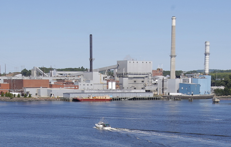 The Verso Paper mill in Bucksport. 