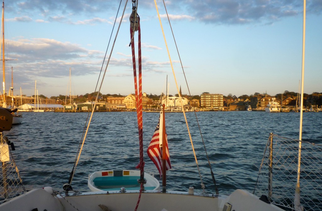 A view of the harbor in Newport, R.I. Sally Gardiner-Smith photo