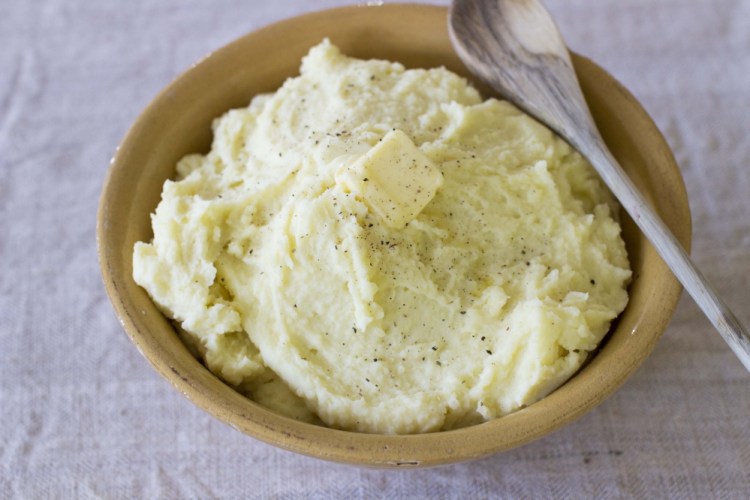 Creamy mashed potatoes