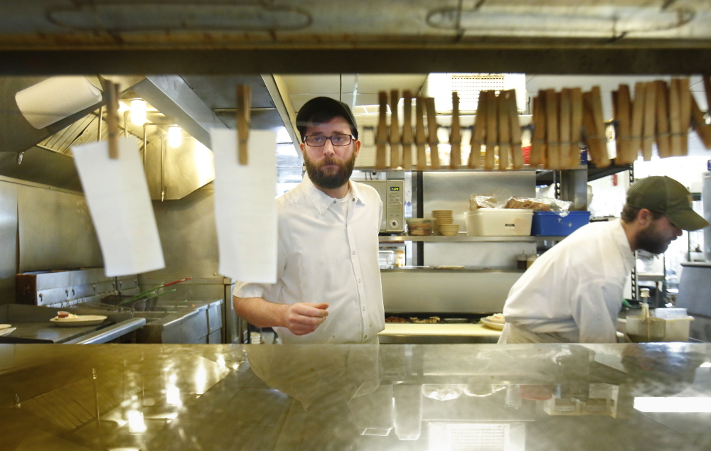 Mike Sajecki, 27, a cook at Becky’s Diner in Portland, has health insurance this year because he obtained coverage during the first round of sign-ups. His insurance costs $230 per month and includes dental and vision. “I can afford that,” he said.