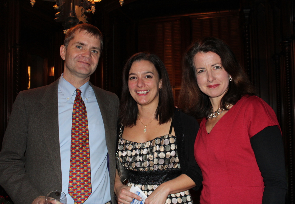 Geoff Wagg, Angela Dexter, and Alice Wagg, of Portland.