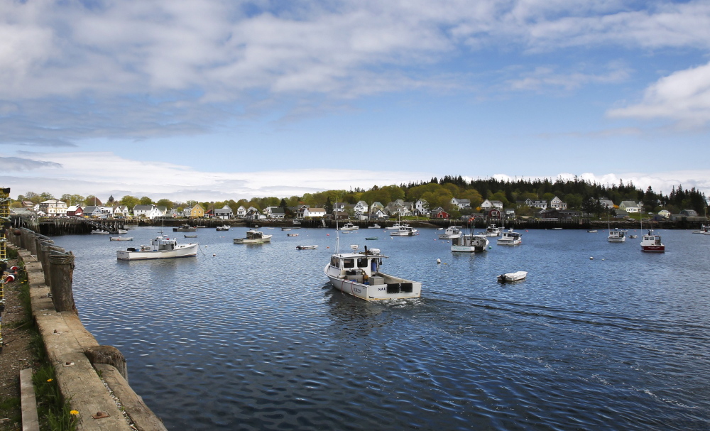 Home to many self-employed lobstermen, Vinalhaven is among the Maine coastal communities where the rate of enrollment in the Affordable Care Act was comparatively high.