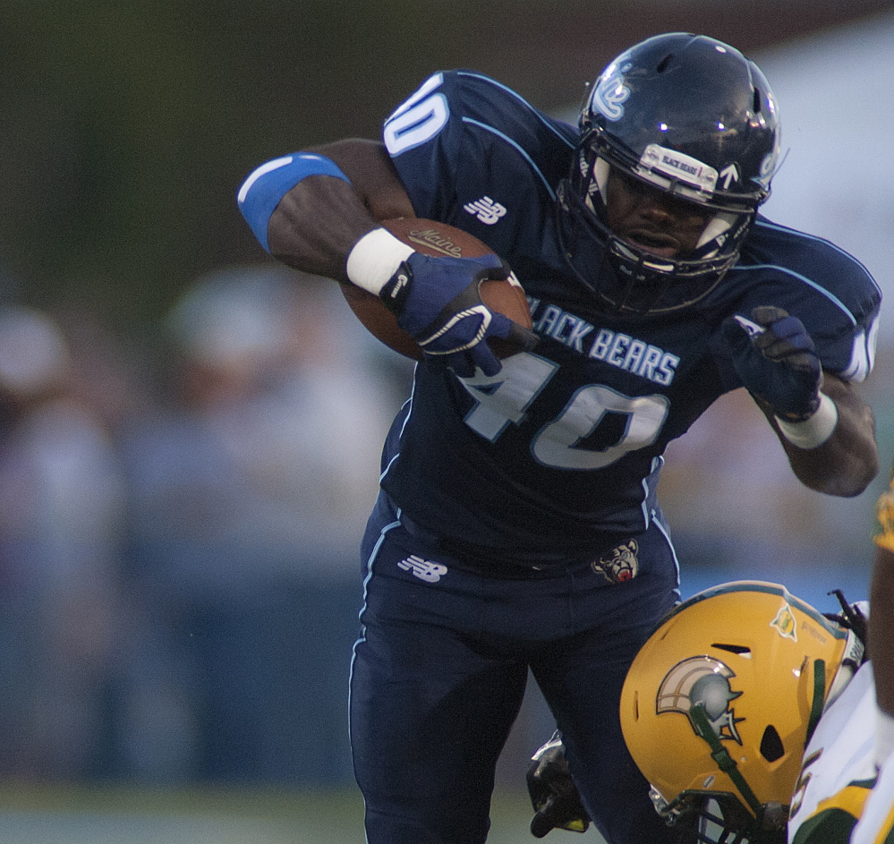 Nigel Beckford entered summer camp last season as a walk-on. Because of career-ending injuries to two other players, he’s now at the top of the depth chart for tailbacks and will be counted on heavily by the University of Maine this season.