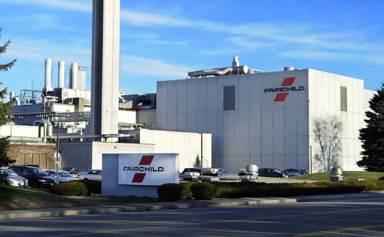 Fairchild Semiconductor's plant on Western Avenue in South Portland, seen in 2014