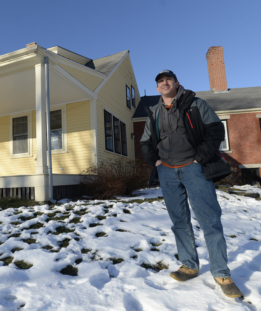 Executive Director Drew Dumsch says a move to River Bend Farm would allow The Ecology School to improve its residential immersion, hands-on ecology and agricultural programs. Shawn Patrick Ouellette/Staff Photographer