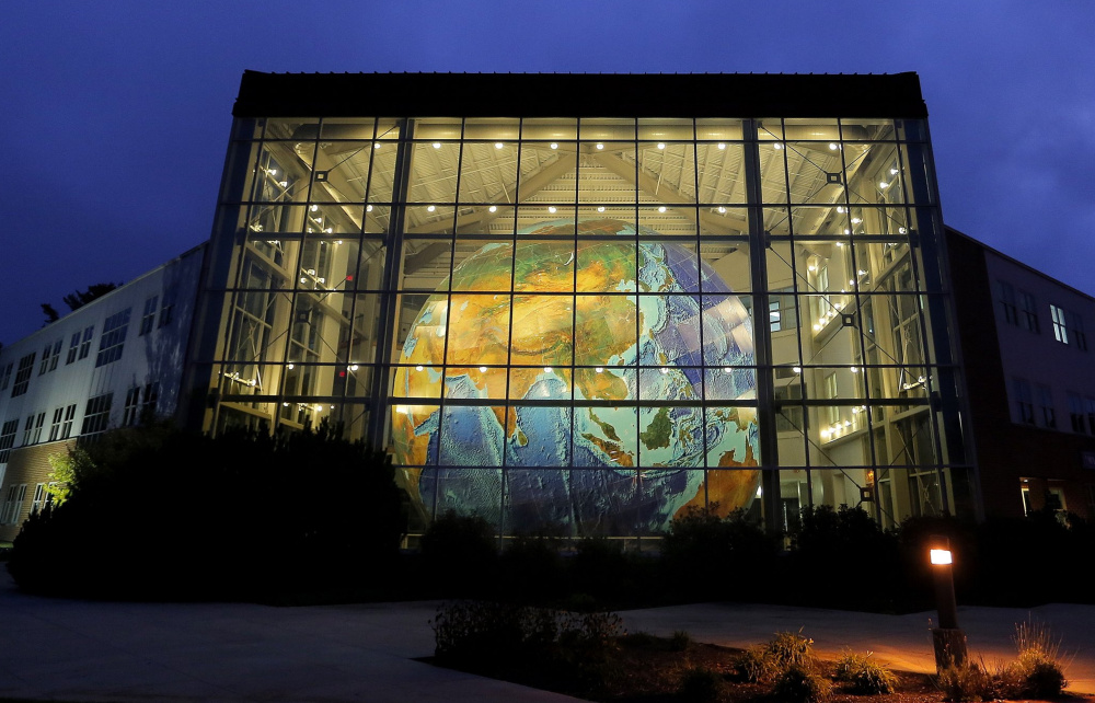 A company official said Eartha, the world’s largest rotating globe housed in DeLorme’s lobby in Yarmouth, will remain open to the public and tour groups after the sale to Garmin.